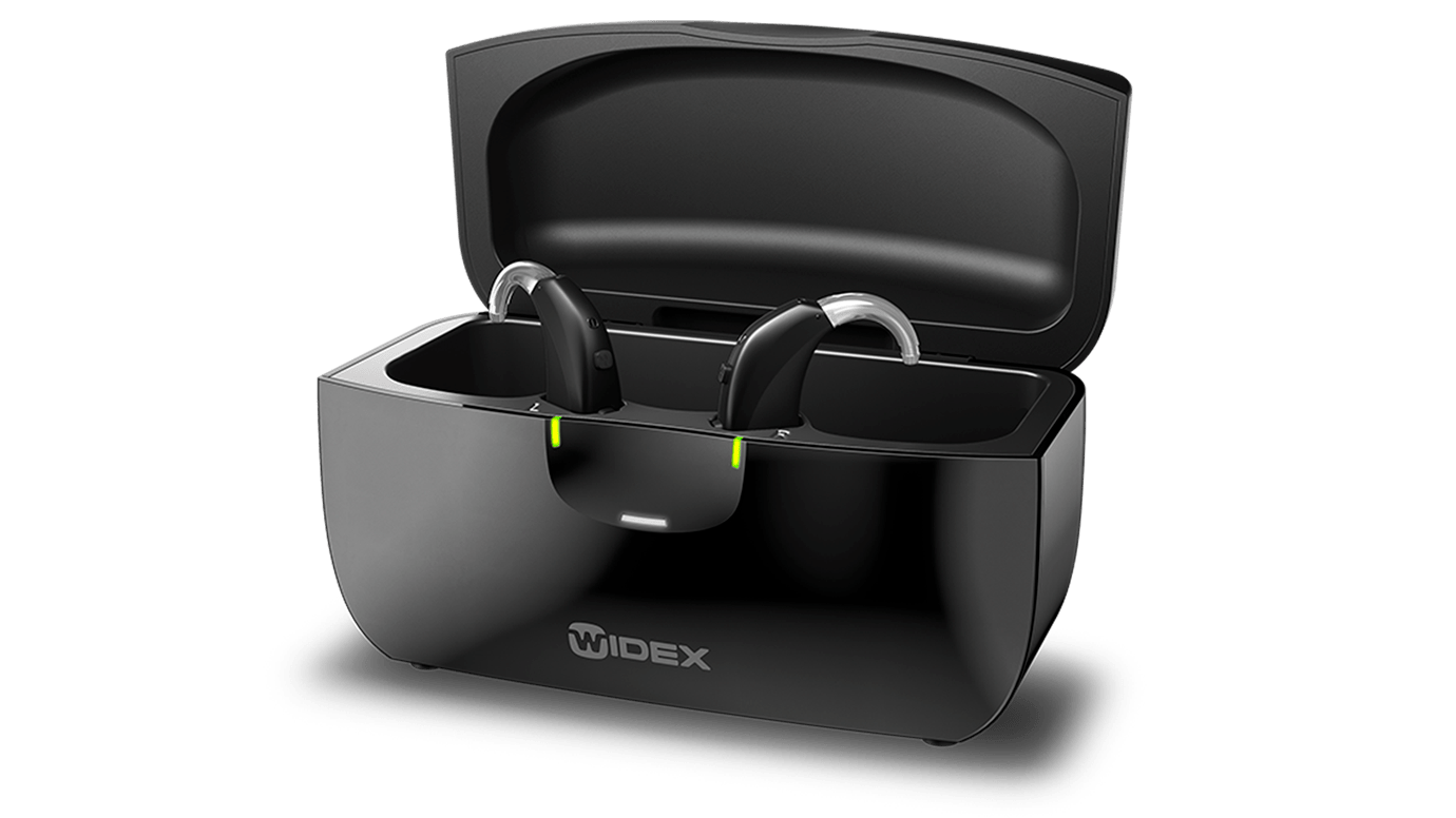 Widex charging solutions for hearing aids