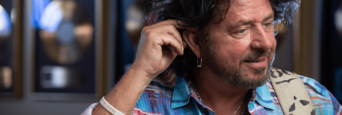 Renowned Guitarist and Toto Front Man Steve Lukather Talks About His ‘Life-Changing’ Decision to Wear Widex Moment Hearing Aids